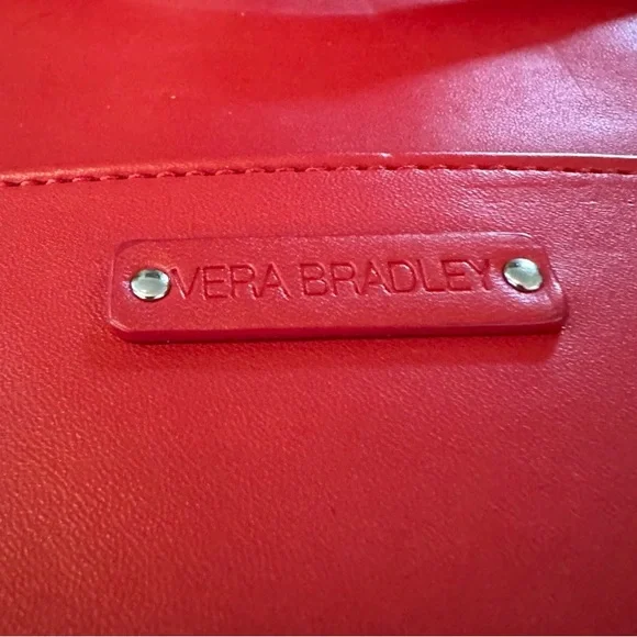 Disney Mickey Mouse Laser Cut Icon Red Crossbody Bag by Very Bradley - Picture 2 of 12